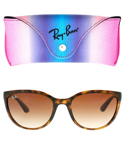 pink ray bans sunglasses.